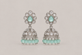 Mint & Silver Jhumka