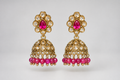Pink & Gold Jhumka
