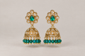 Emerald & Gold Jhumka