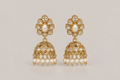 Pearl & Gold Jhumka